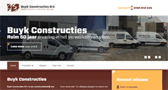 Desktop Screenshot of buykconstructies.nl